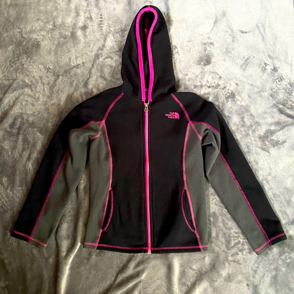 NWOT North Face Lightweight Fleece Zip-up Hoodie